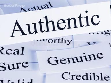 authentic