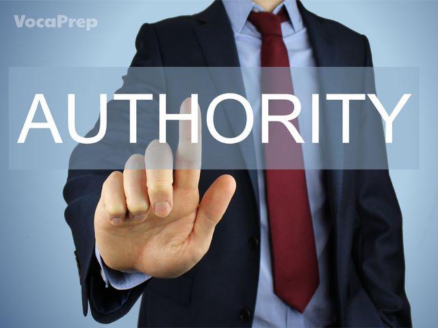authority