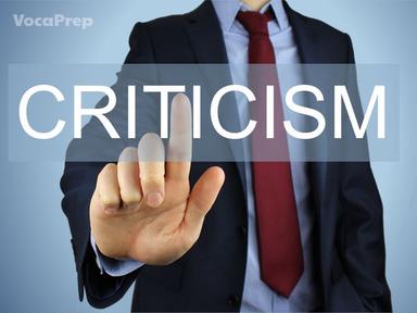 criticism