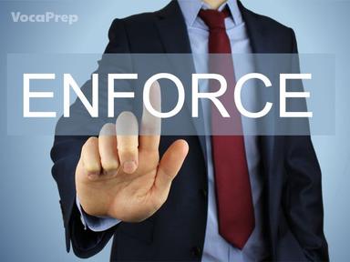 enforce