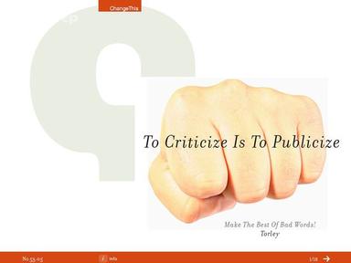 publicize