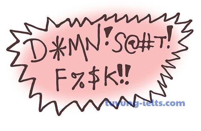 swearing