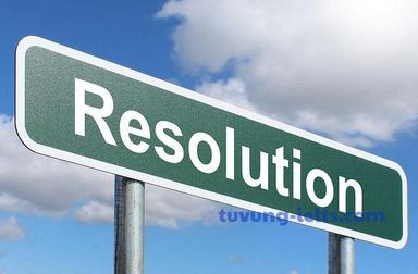 resolution