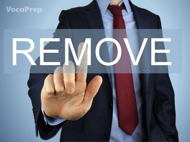 remove